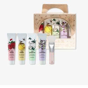 Final Sale! TONYMOLY 5 piece mask set and brush